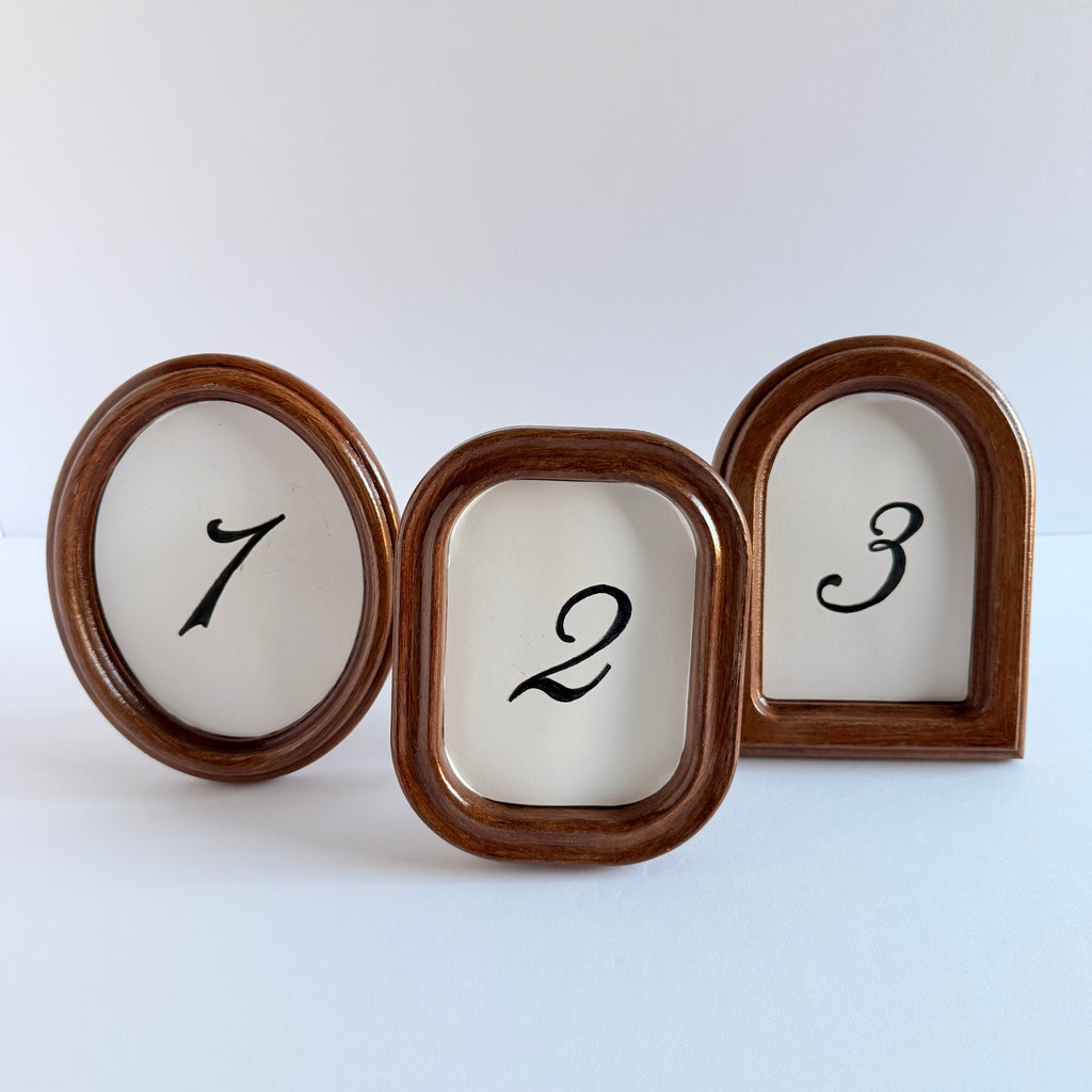 The Canyon Table Numbers