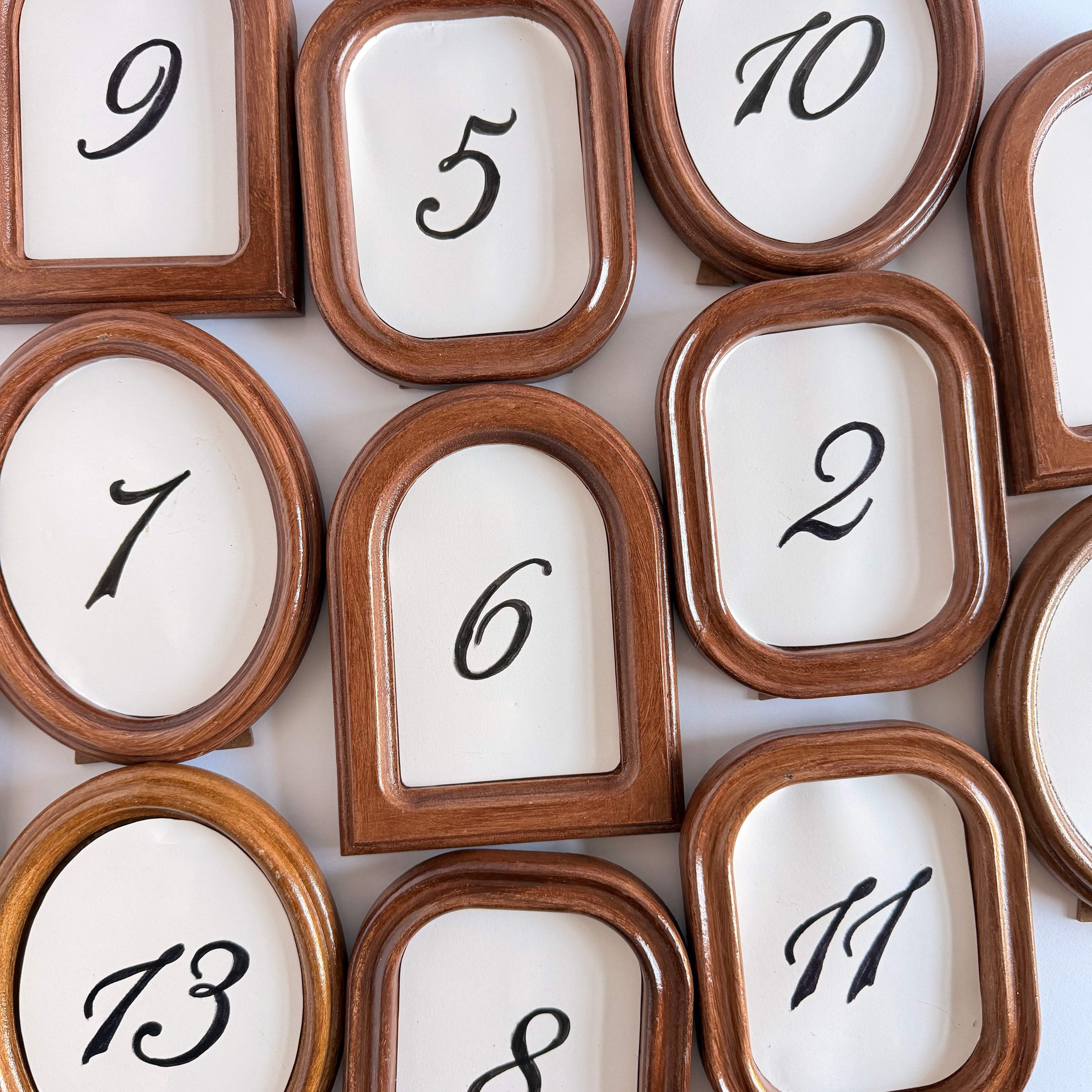 The Canyon Table Numbers