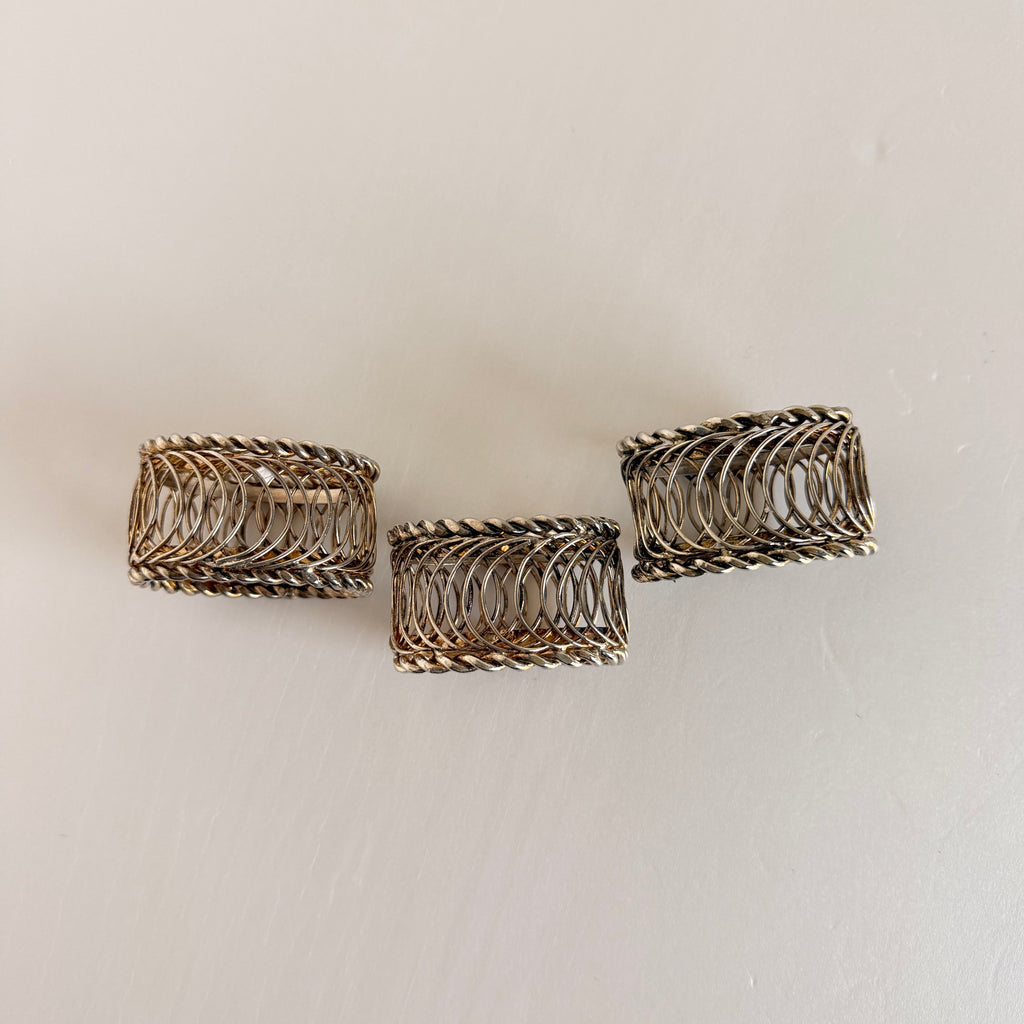 The Regency Silver Napkin Rings