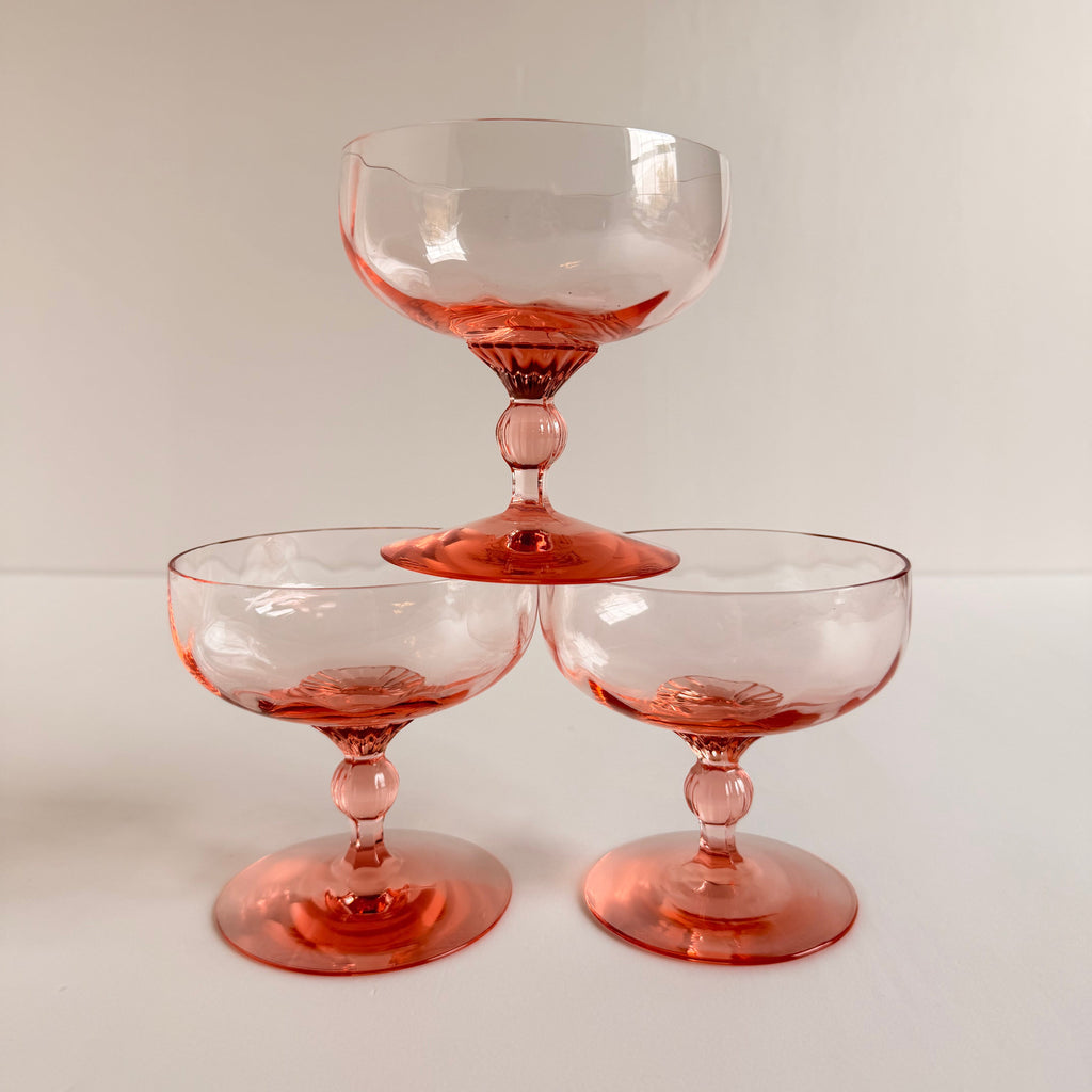 The Stevie Champagne Coupes