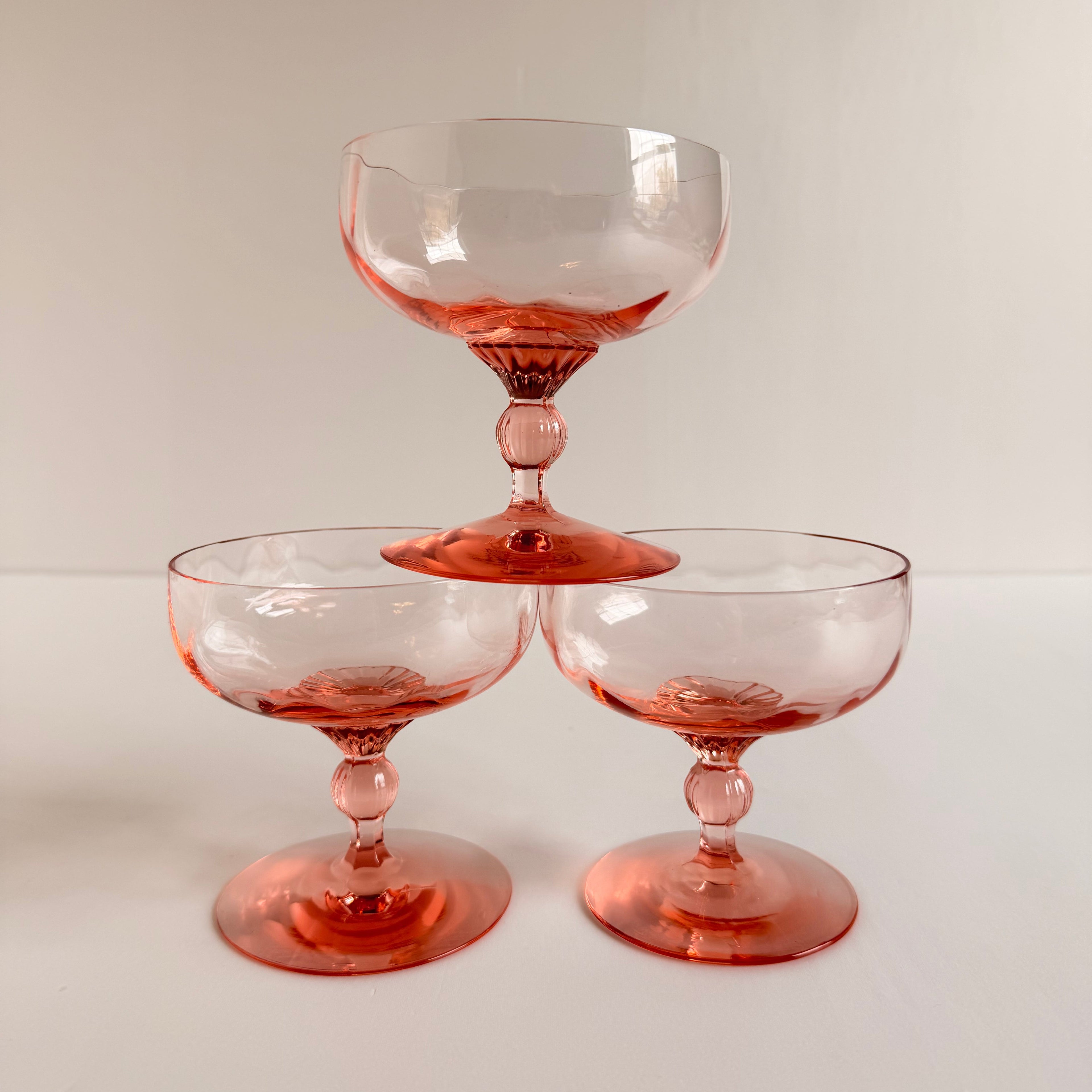 The Stevie Champagne Coupes