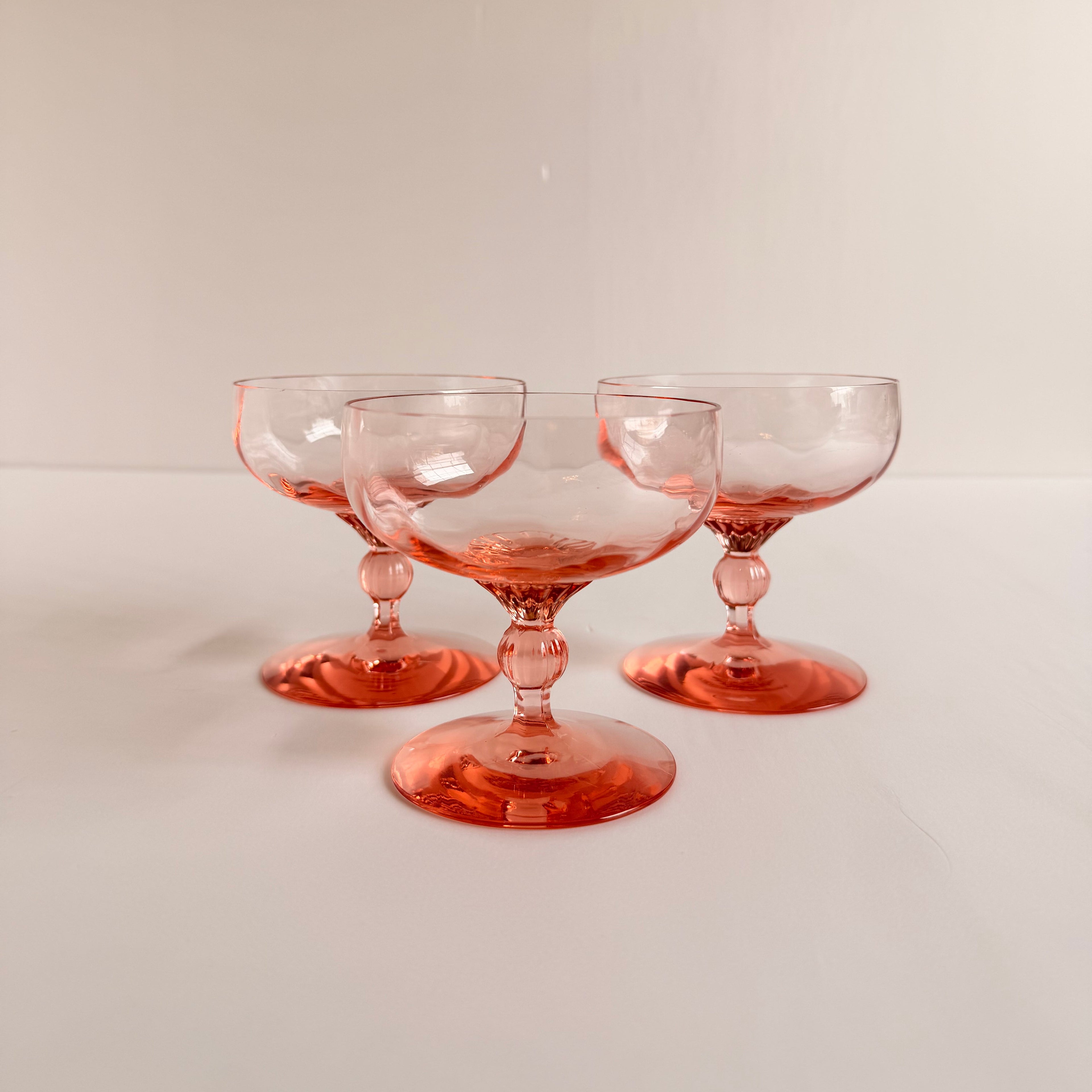 The Stevie Champagne Coupes