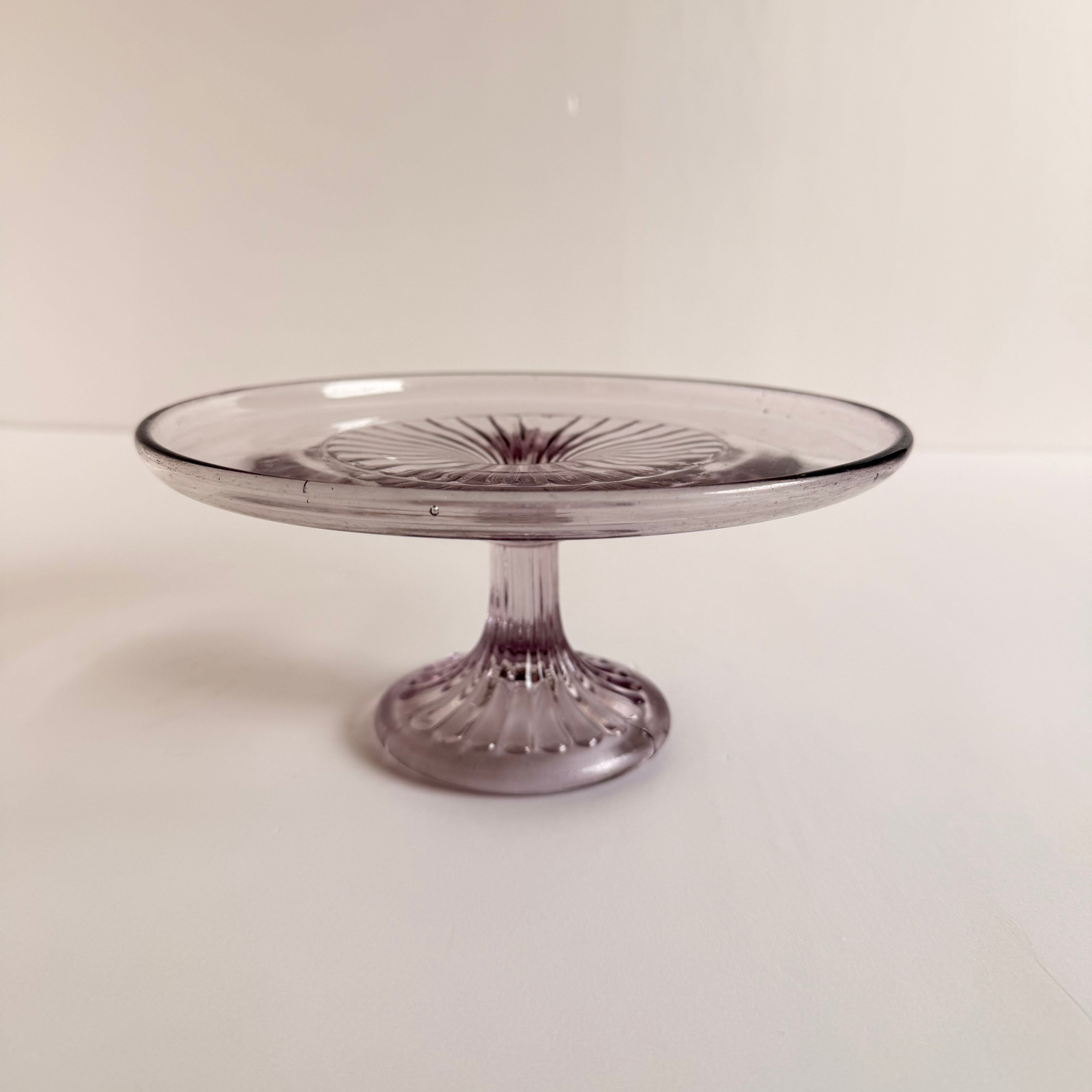 The Lavender Pedestal Cake Stand (8")