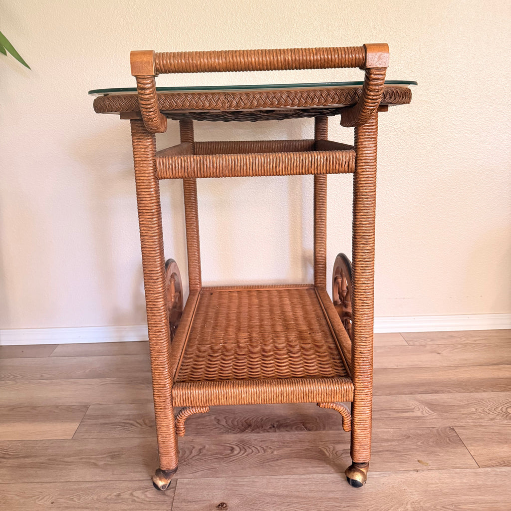 The Palm Bar Cart
