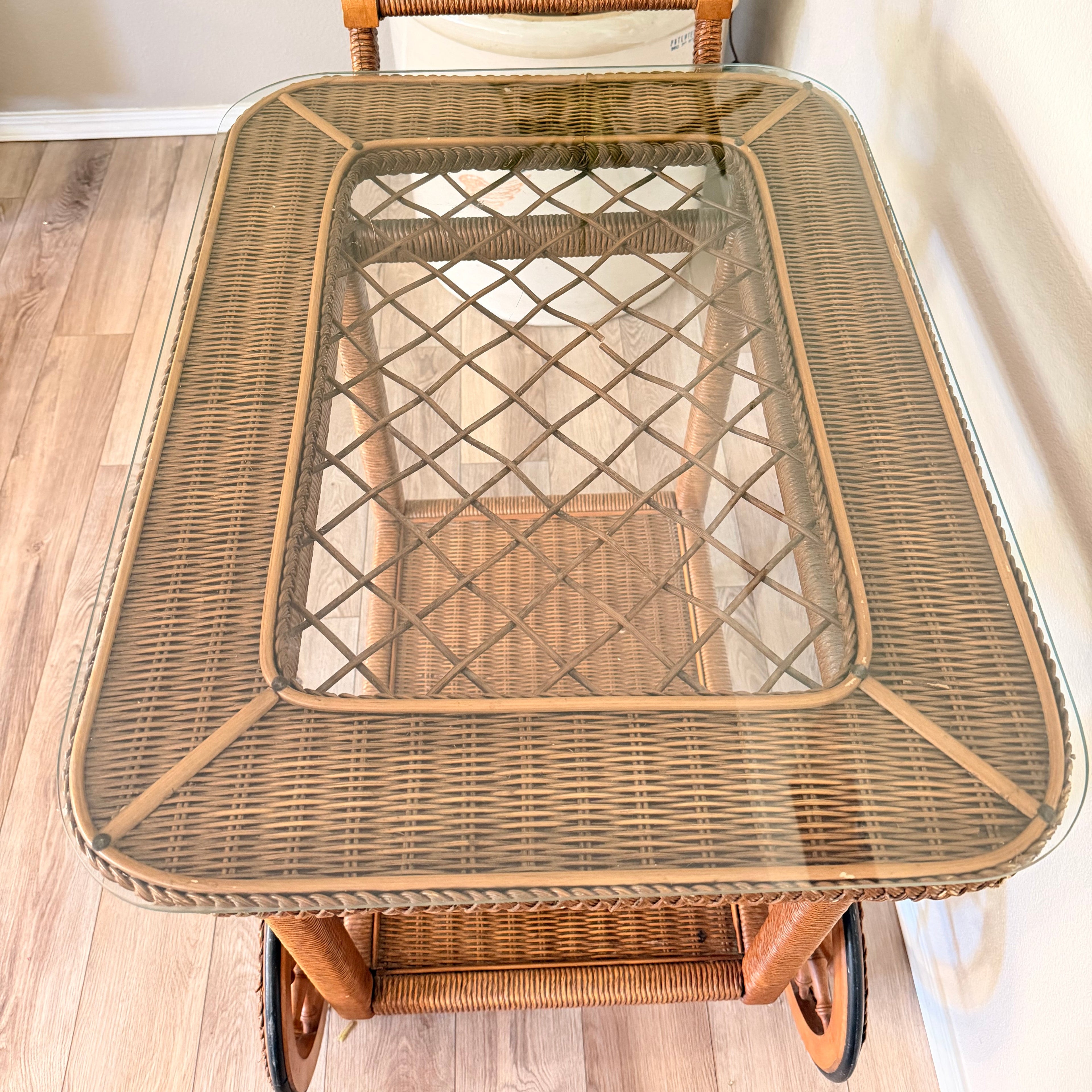 The Palm Bar Cart
