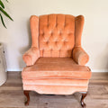 The Goldie Velvet Armchair