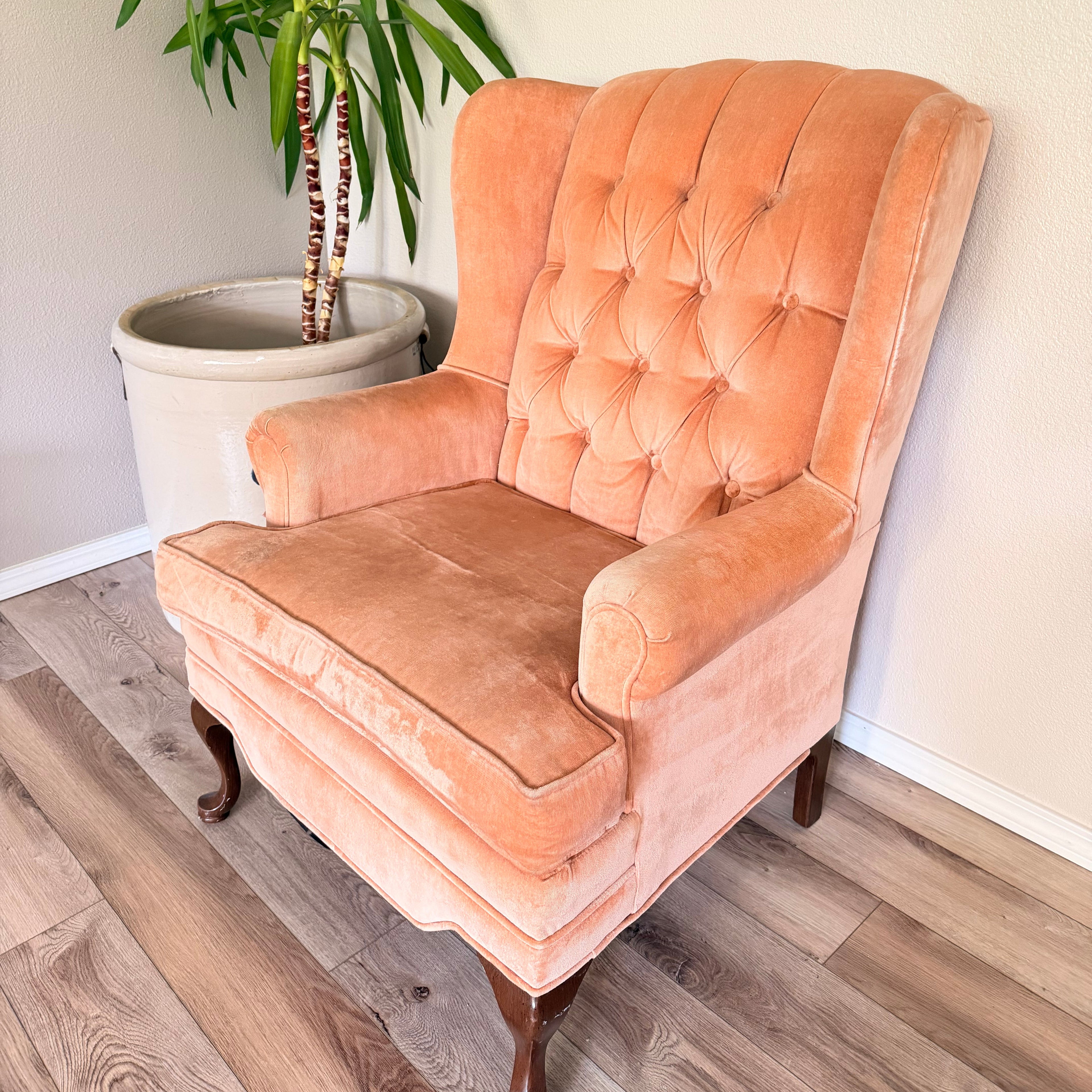 The Goldie Velvet Armchair