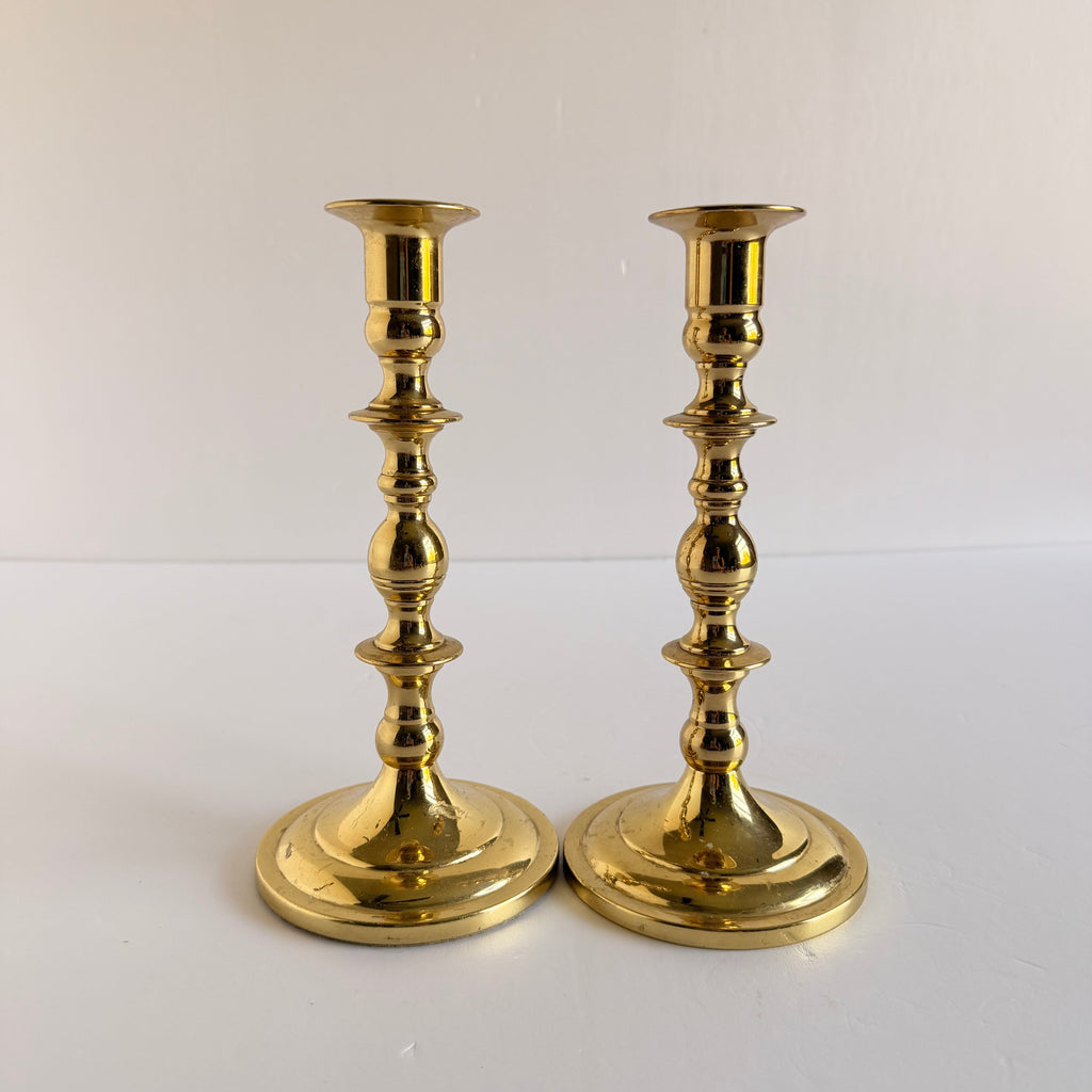 The Hollywood Brass Taper Holder Collection