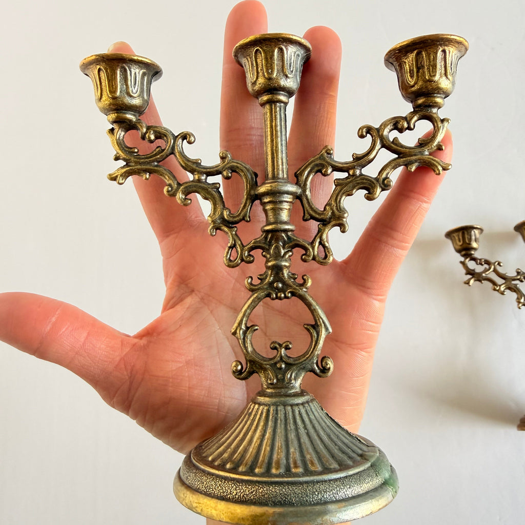 The Hollywood Mini Candelabra Pair