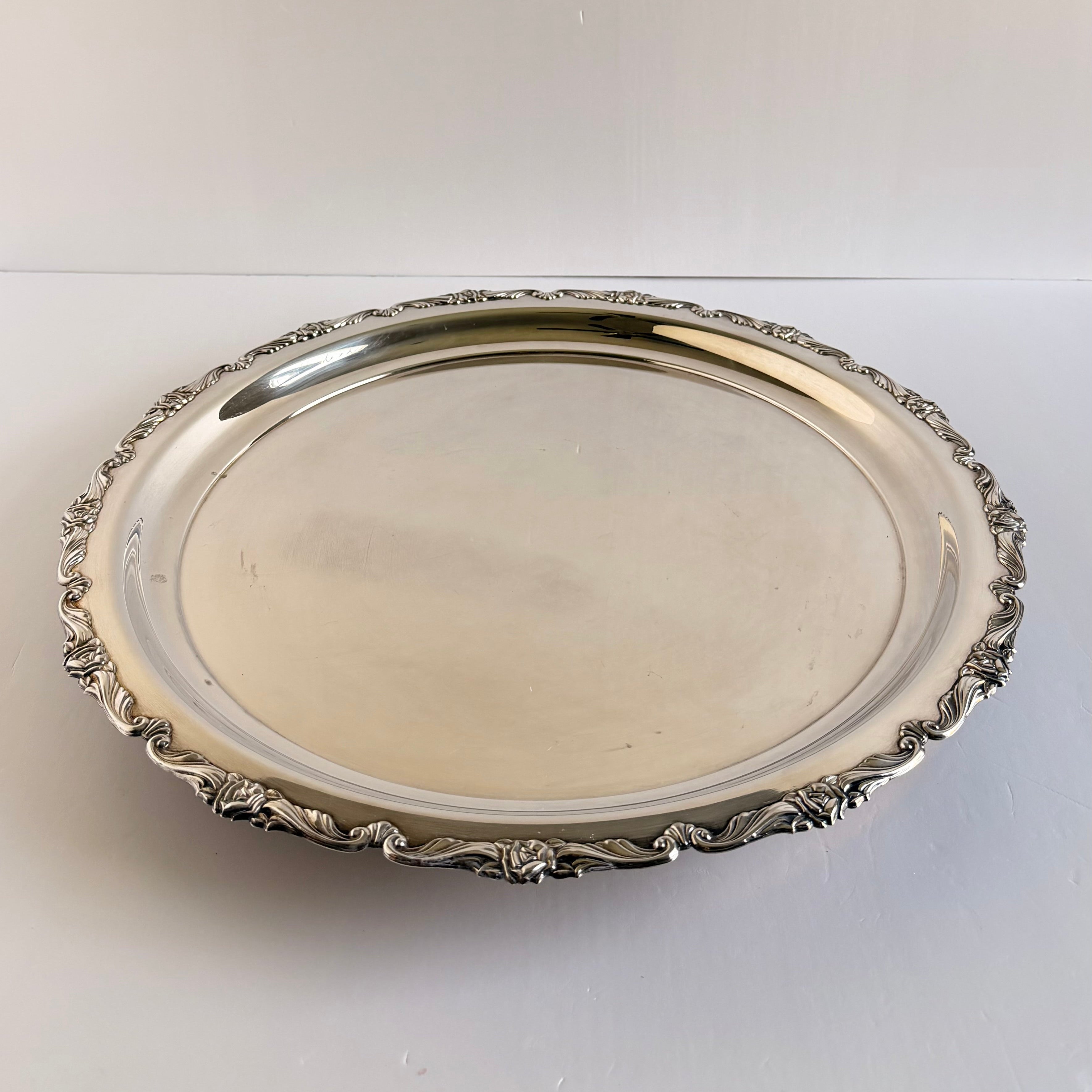 The Regency Silver Serving Tray