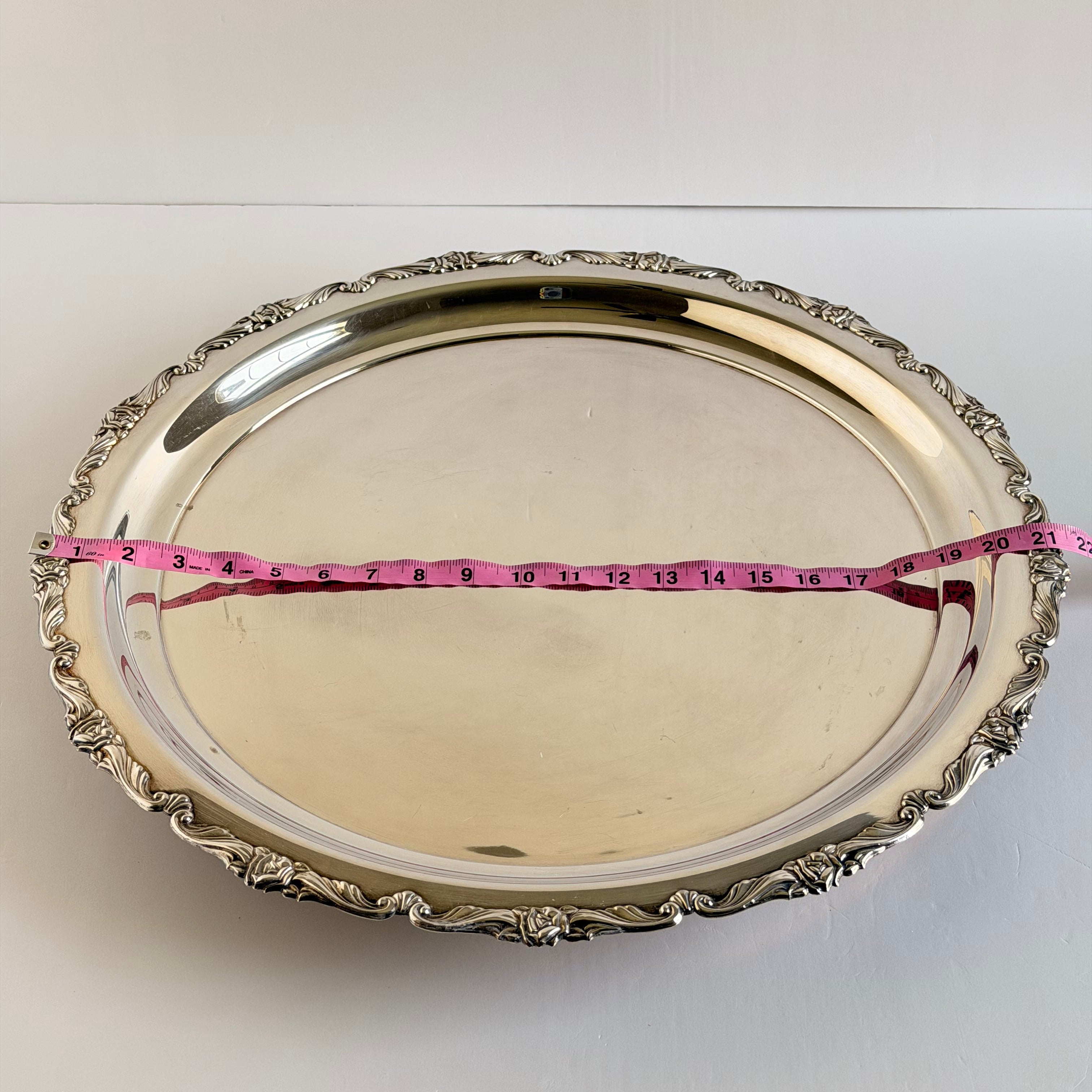 The Regency Silver Serving Tray