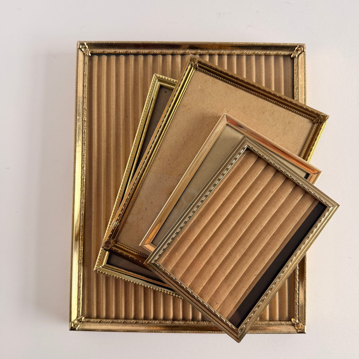 The Hollywood Assorted Gold  Vintage Frames
