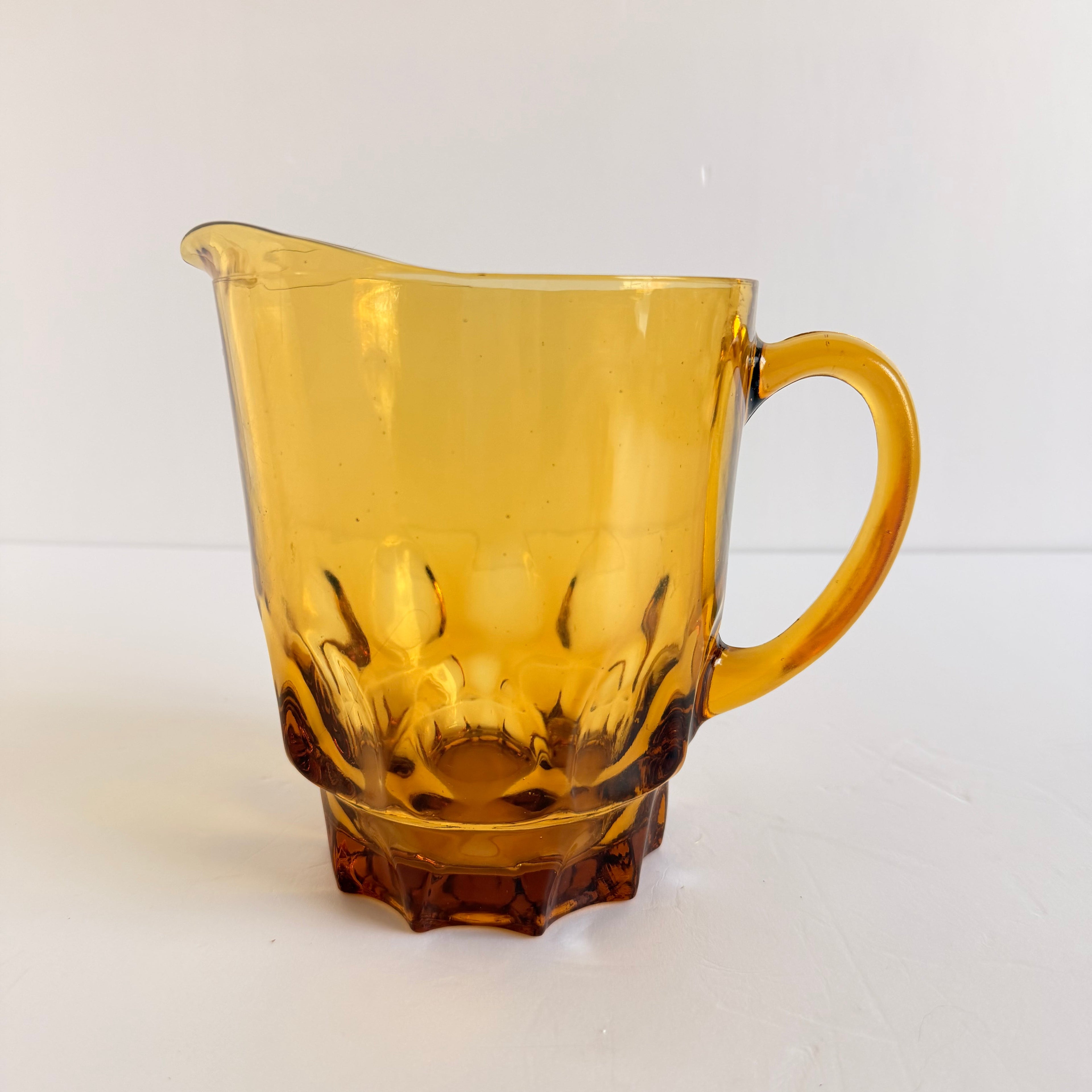 The Sunset Strip Amber Pitcher
