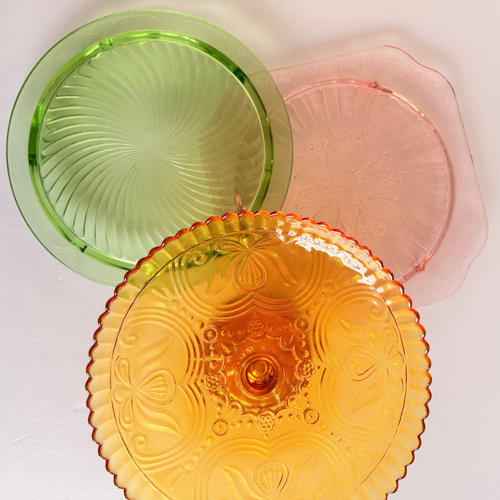 The Zappa Lime Green Cake Stand