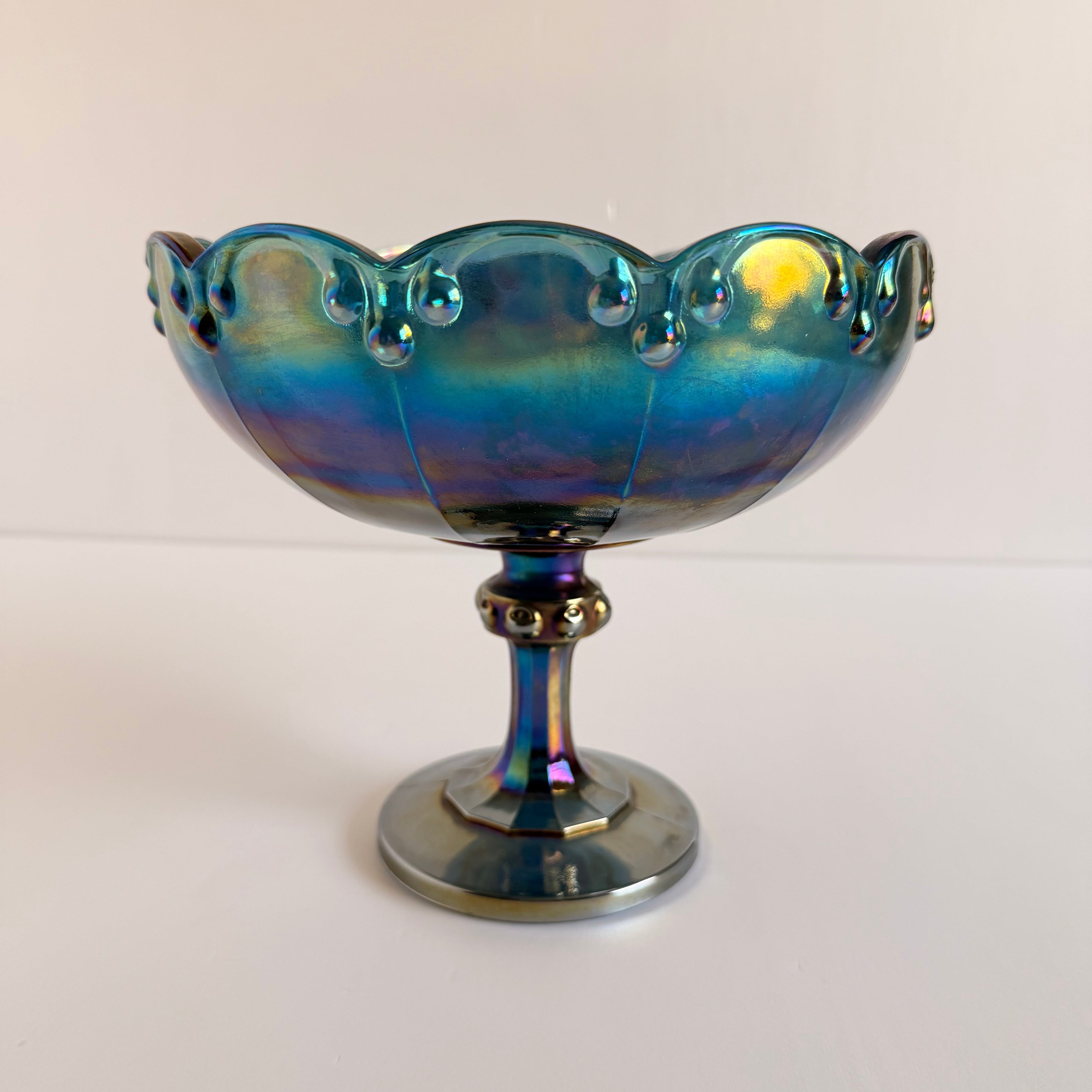 The Hendrix Carnival Glass Centerpiece