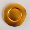 The Laurel Gold Charger Plate