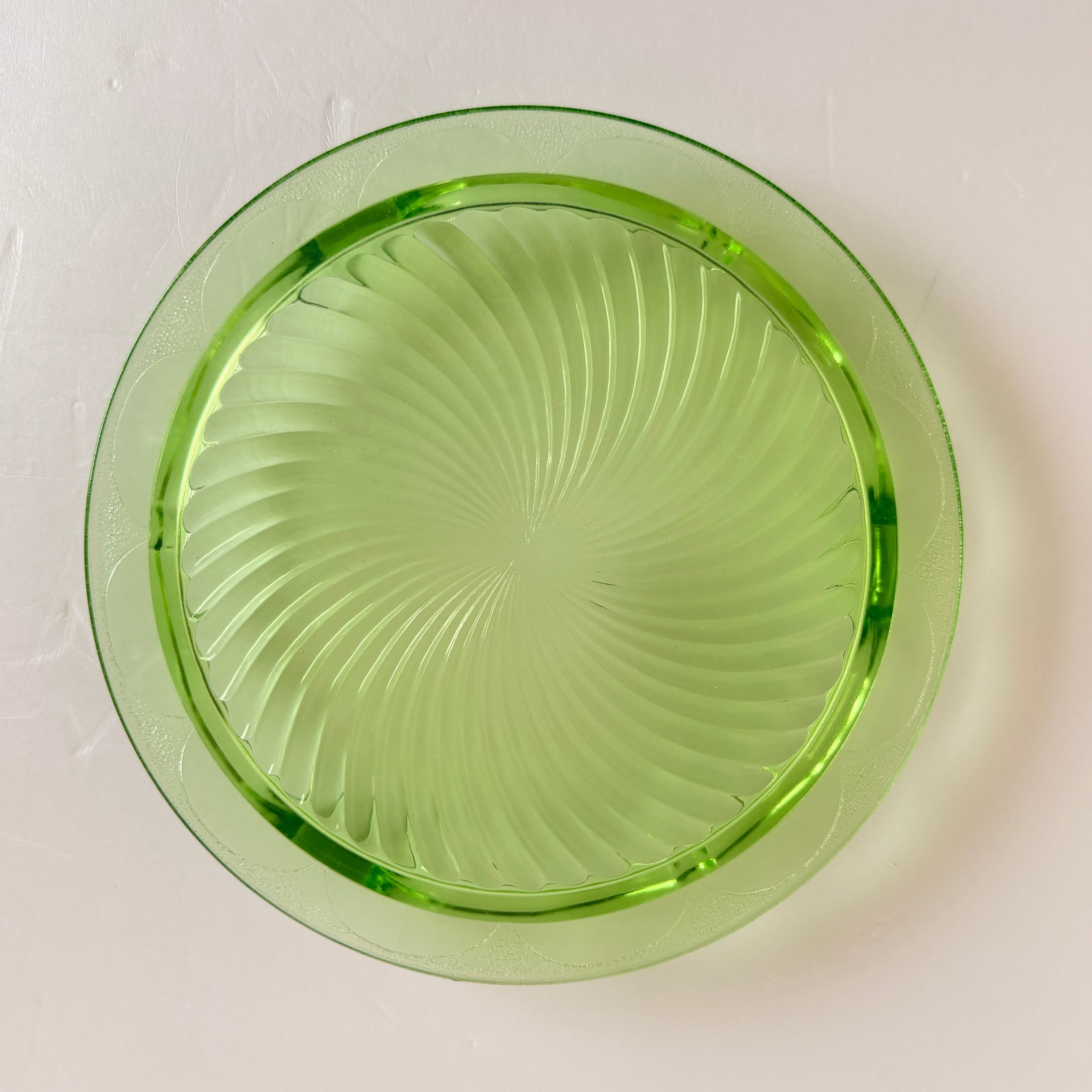 The Zappa Lime Green Cake Stand