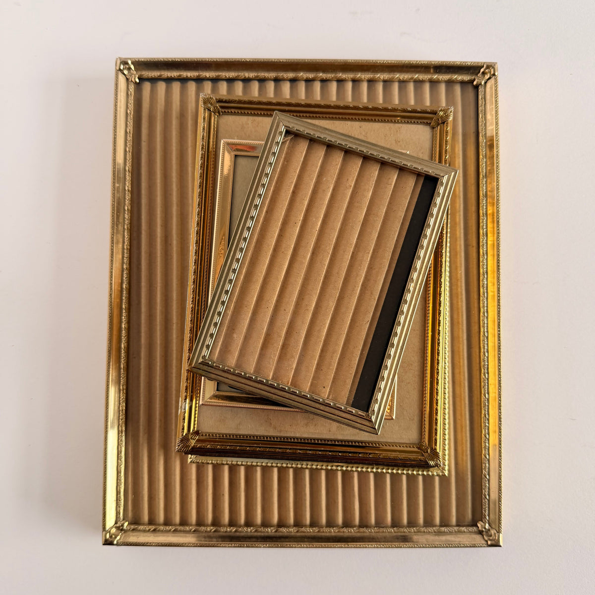 The Hollywood Assorted Gold  Vintage Frames
