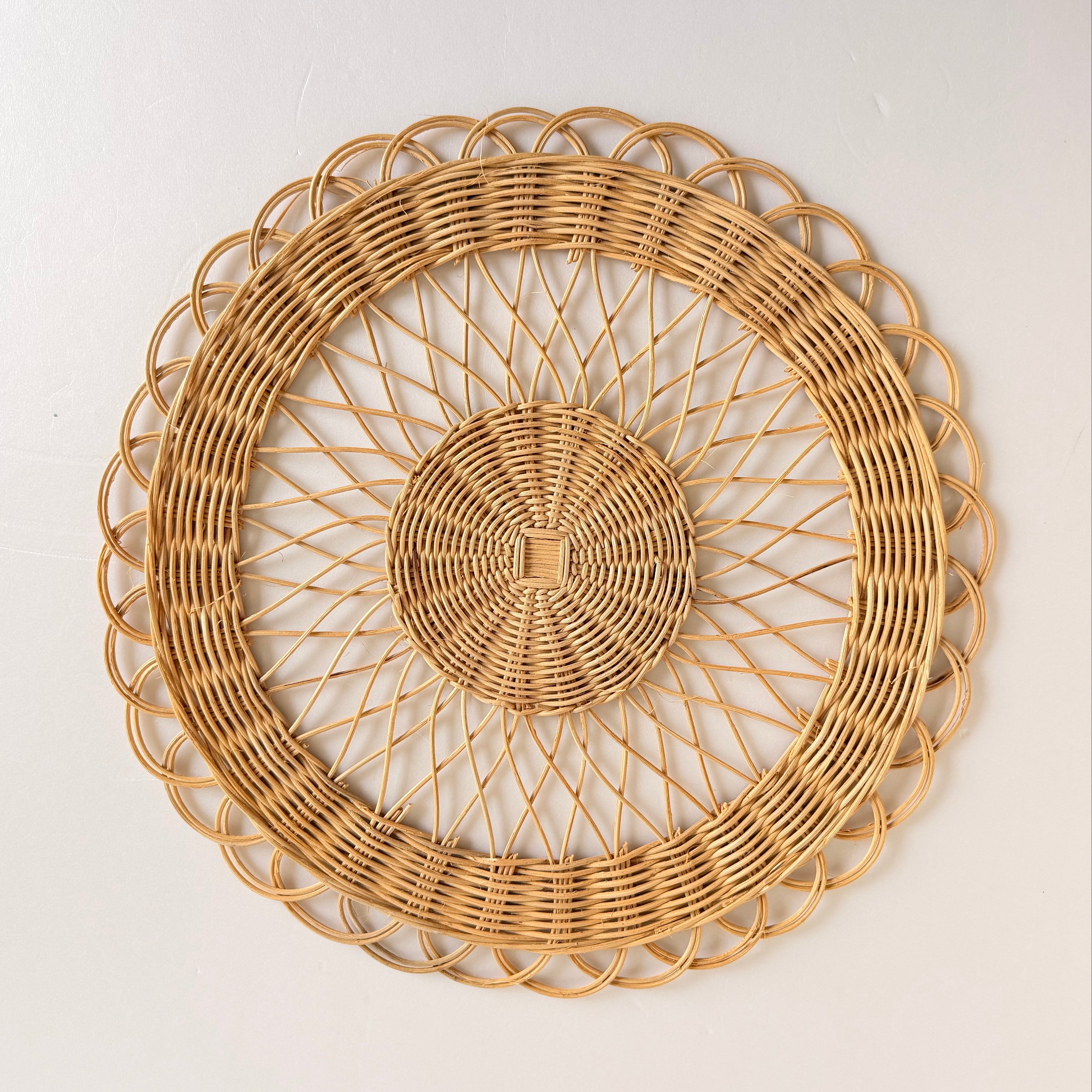The Topanga Wicker Placemat